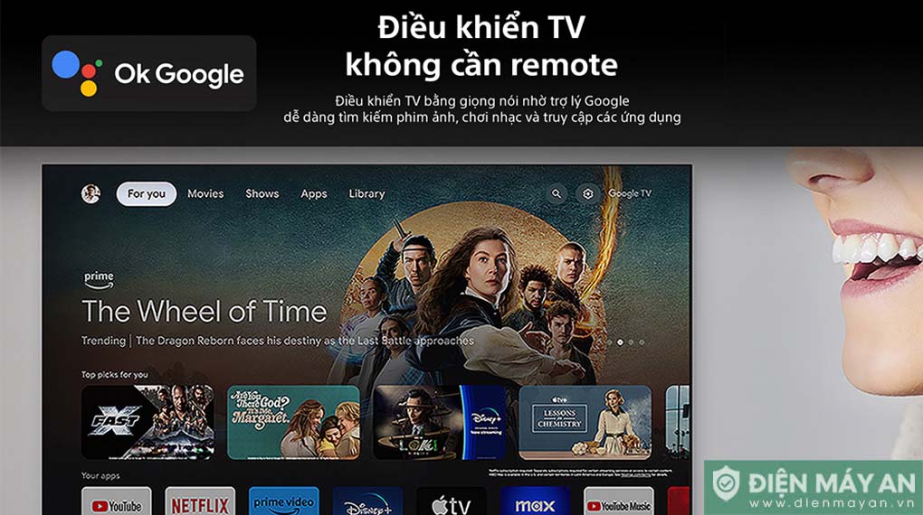 Google Tivi Sony BRAVIA 2 II 4K 55 inch K-55S20M2 [55S20]